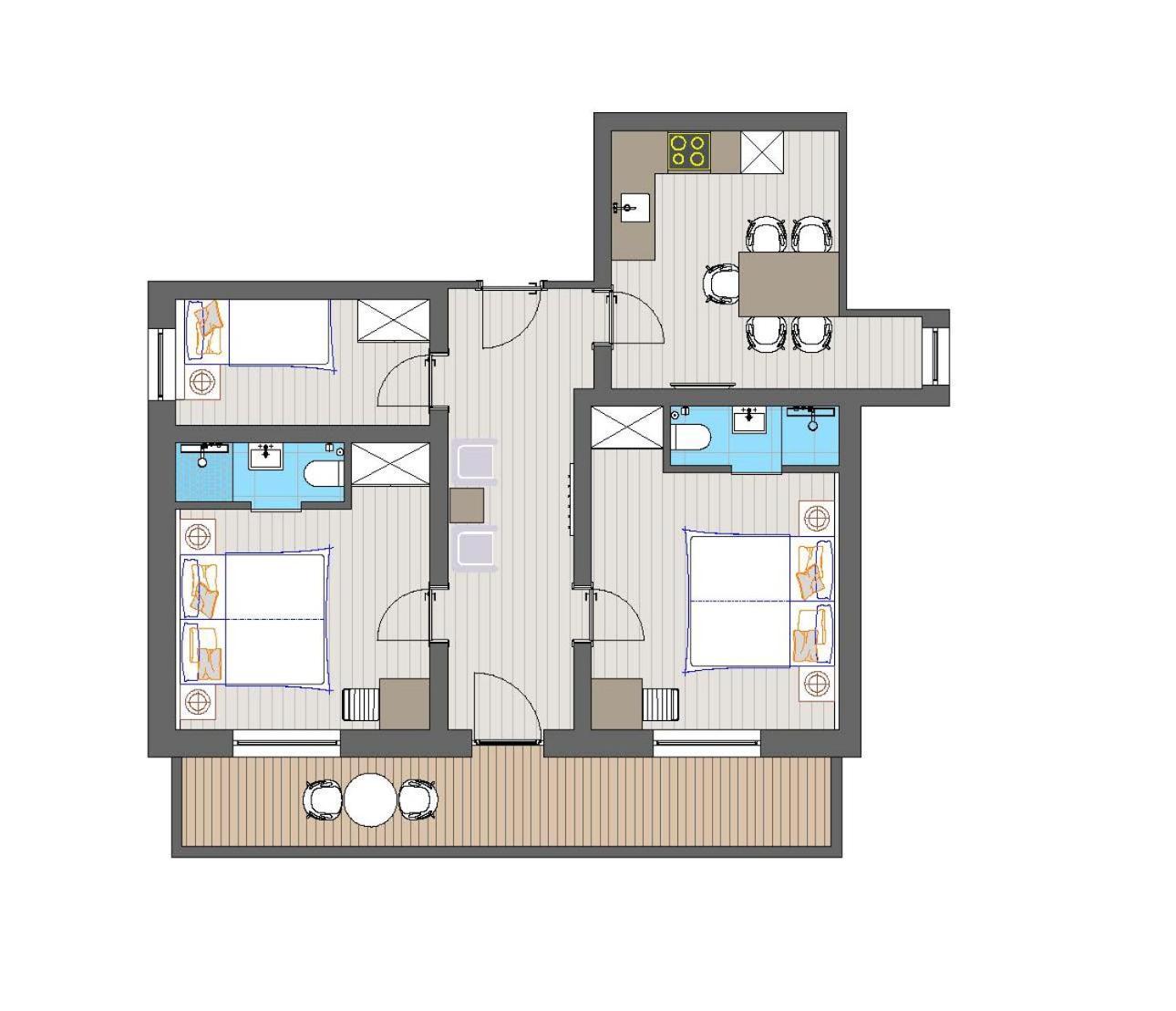 Appartements Pungg フューゲン エクステリア 写真