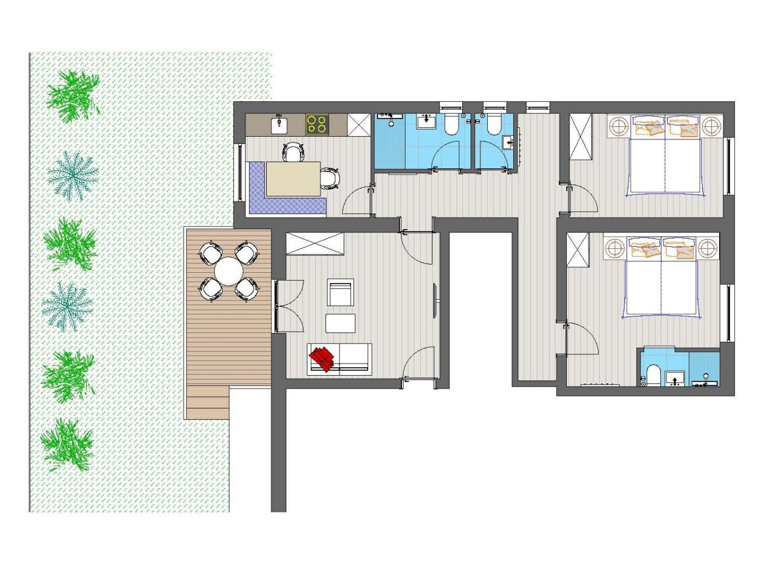 Appartements Pungg フューゲン エクステリア 写真